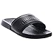 PUMA Men's Popcat Slide Sandal, Black/Black, 11 D US