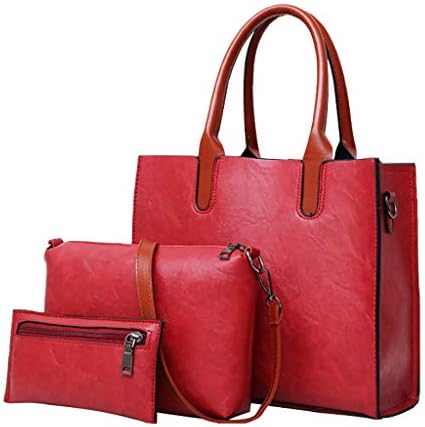 Gogoodgo Handbags for Women Shoulder Bags Tote Satchel Hobo 3pcs Purse Set