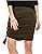 Zeagoo Women Elegant High Waist Ruched Mini Pencil Skirt with Side Shirring