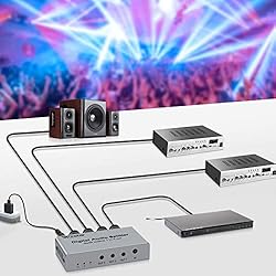 Wiistar Digital Optical Audio Splitter 1 in 3 Out