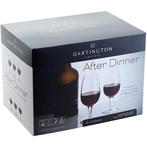 Dartington Crystal After Dinner Port, Liqueurs & Dessert Glasses Set of 6