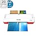 YE280 Laminator Machine for A4/A6, Thermal Laminating Machine for Home Office School Use with 20 laminating Pouches , Quick Warm-up and 2 Roller Heating System