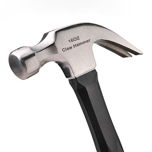 16oz Claw Hammer With Fiberglass Handle ,13.5Inch