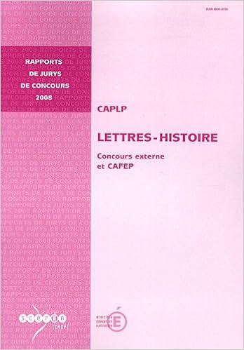 Amazon Fr Caplp Lettres Histoire Concours Externe Et Cafep Mandon Guy Livres