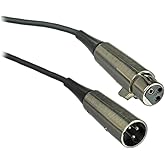 Shure C25E 25' Triple-Flex Cable, Black XLR Connector on Microphone End
