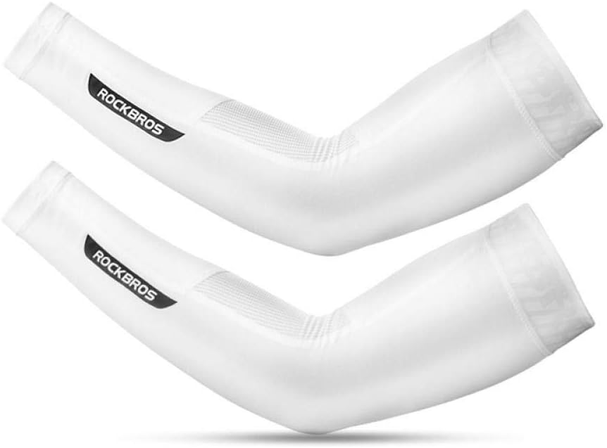 Cycling Sunscreen Anti-UV Arm Sleeves Ice Silk Fabric Basketball Outdoor Volleyball Sleeves Sport Fitness Arm Warmers XT018W S