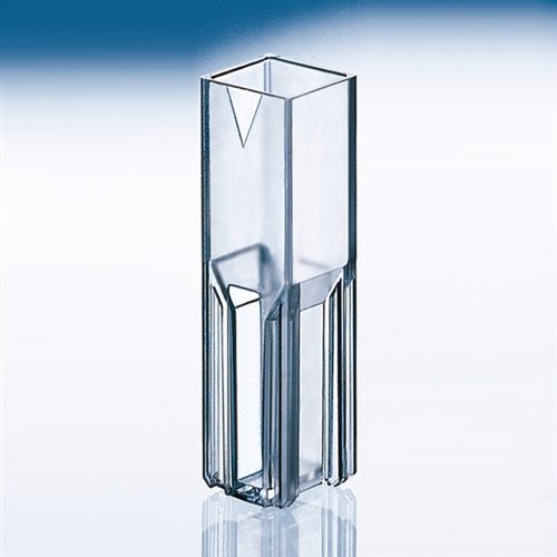 Dynalon 302205-0002 Polystyrene 1.5mL VIS Range Semi-Micro Cuvette For Spectrophotometers, 10mm Light Path (Case of 500)