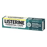 Listerine Essential Care Toothpaste, Powerful Mint Gel, 4.2-Ounce Tubes (Pack of 4)