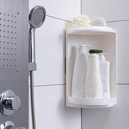 image for SuperUS Storage Rack Multifunction Bathroom Kitchen Corner Locker Cosm