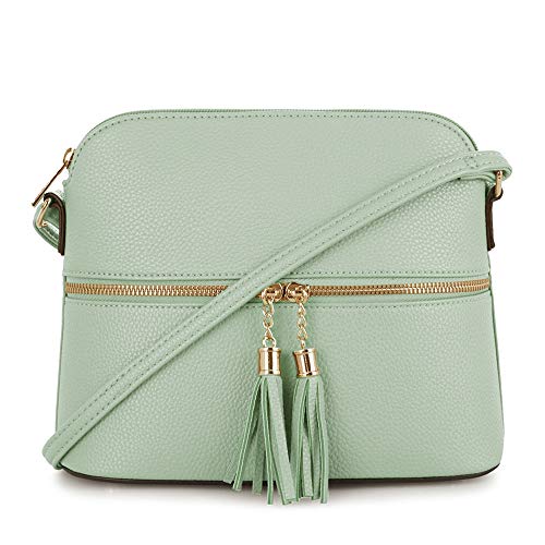 SG SUGU Lunar Lightweight Medium Dome Crossbody Bag