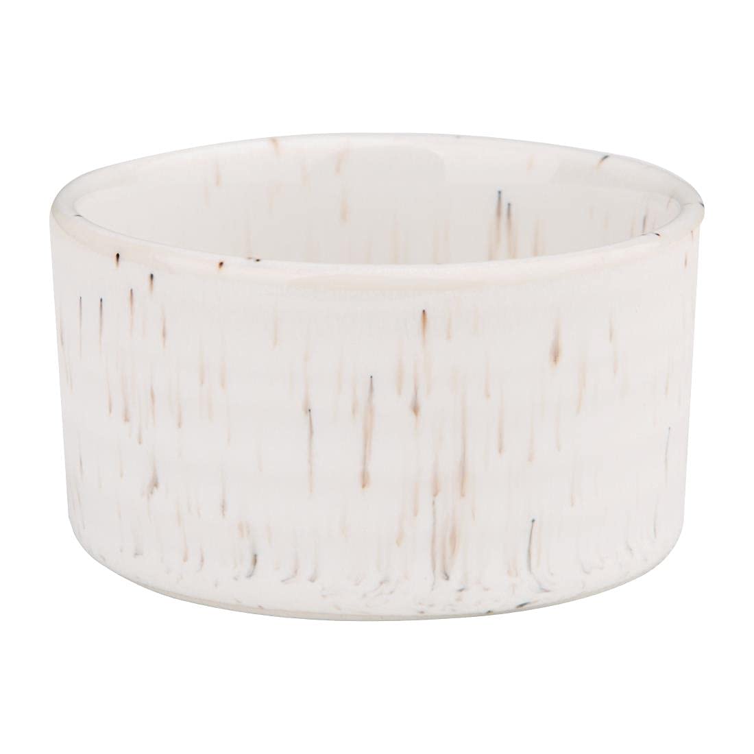 Olympia Cavolo Dipping Dishes White Speckle 67mm (Pack of 12)