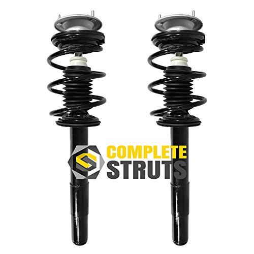 COMPLETESTRUTS Front Quick Complete Strut Assemblies with Coil Springs Replacement for 2001-2003 BMW 530i E39 - Set of 2