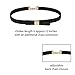 BodyJ4You 6PC Choker Necklace Set Skinny Black Brown Bow Velvet Adjustable Women Teen Girl