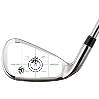 SMARSTICKER Golf Impact Tape, Golf Impact Labels for Driver Wood and Putters, Standard Universal Golf Swing Trainer - 252 Oversized Iron Labels