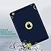 iPad 2 Case,iPad 3,iPad 4,BENTOBEN Heavy Duty Rugged Shock-Absorption/High Impact Resistant Hybrid Three Layer Armor Full Body Protective Cover for iPad 2/3/4 Retina (Navy Blue&Green)