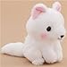 Small white fox Kogitsune Konkon with chain plush toy Japan