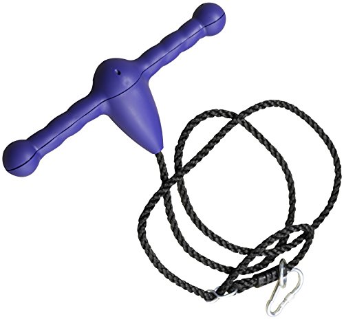 Jungle Gym Kingdom Trapeze Bar Rope Swing - Blue