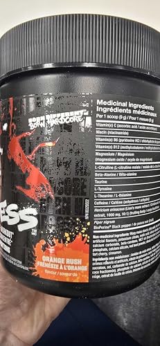 MUTANT MADNESS | Ultra-Concentrated Pre-Workout Supplement | 360mg Caffeine, 4g Pump & Performance Blend, Beta-Alanine, Energy & Focus| 30 serve | 270g | Peach Mango