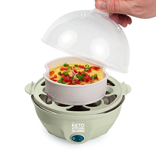 Nostalgia My Keto Electric Large HardBoiled Egg Cooker, 7 Capacity