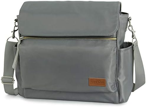 Lifewit Multifunctional Heavy Duty Nappy Changing Messenger Bag Nursing Backpack Large Capacity Waterproof Baby Diaper Bag for Mom and Dad, 32 x 14 x 29cm