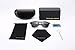 Yougarr Group Retro Sunglasses Polarized Metal Frame Classic Vintage Design for men women (Black Len/Black Frame, 52)
