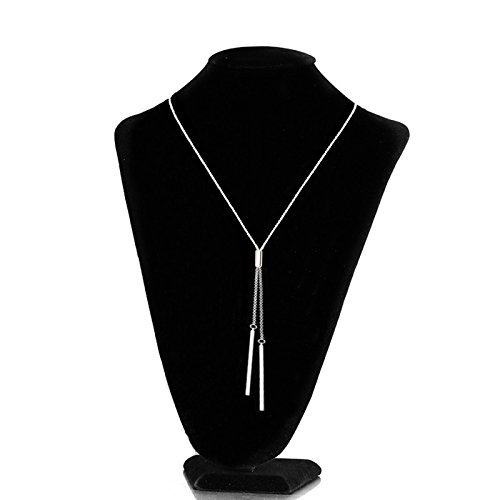 Perfect 4U Tassel Vintage Style Long Multitier Womens Necklace Chain Pendant Jewelry (Long - 32") - Thumbnail 4