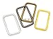 CRAFTMEMORE Metal Rectangle Buckle Ring Fits 1-1/4