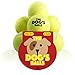 The Dog's Balls - 6 Dog Tennis Balls, Premium Quality Yellow Dog Toy for Fetch, Puppy Training, Exercise & Play. Fits Chuckit Launcher, Bouncy, No Squeaker, the King Kong of Dog Balls
