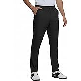 CFRTMTBB Men's Golf Pants with Belt Loops Stretch Dress Pants Lightweight Business Work Casual Trousers with Pockets