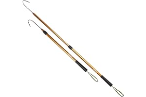Gaffer Sportfishing Aluminum Extendable Fish Gaff Hook | Lightweight Fishing Pole with Stainless Sea Spear Hook Tackle | Ergonomic Foam Grips, Secure Lanyard | Saltwater & Freshwater Fishing Gaff