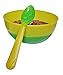 Cool Change Color Changing Cereal Bowl Set, 4 Plastic Bowls and 4 Spoons, 30 oz, Multicolor