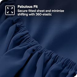 Bare Home Queen Fitted Sheet - Extra Deep Pocket