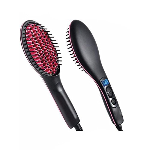 Vigour Beauty Hair Straightening Brush, Fast Natural Straight Hair Styling, Anion Hair Care, Anti Scald, Massage Straightening Irons, Detangling Hair Brush