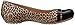 Crocs Women's Cap Toe Leopard Print Flat