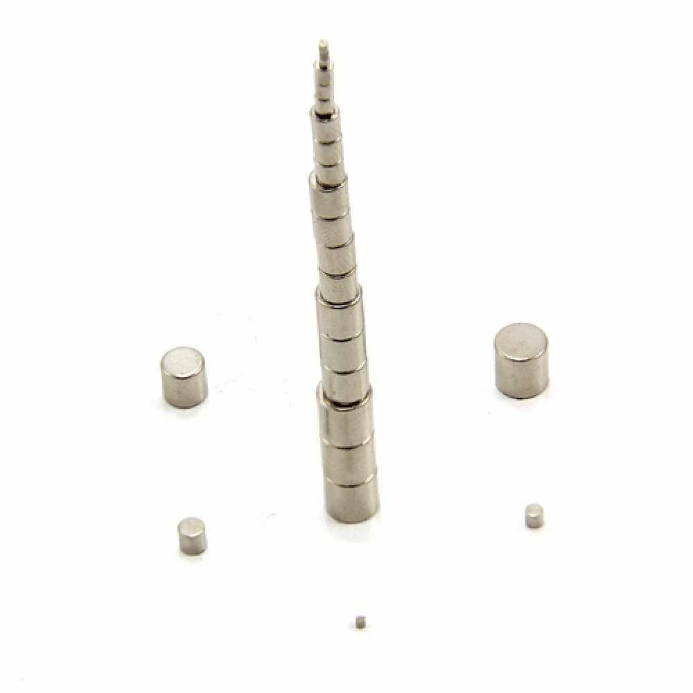 Micro Disc Magnet Selection Pack for Arts, Crafts, Model Making, DIY and Hobbies - Pack of 24 Magnet