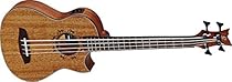 Ortega Guitars PM-SHAMAN Signature Series 4-String Uke Bass with Pickup
