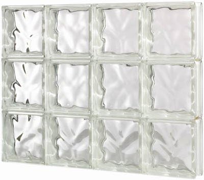 Pittsburgh Corning Corp. 32X24solid Blck Window 114176 Glass Block