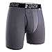 2UNDR Swingshift - Mens Folds Of Honor Tri-Pack Boxer Brief (Large, RED/GREY/NAVY)