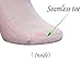 Yomandamor Women's 6 Pairs Ankle Socks with Non-Binding Top And Cushion Sole,L Size(Socks Size:9-11)