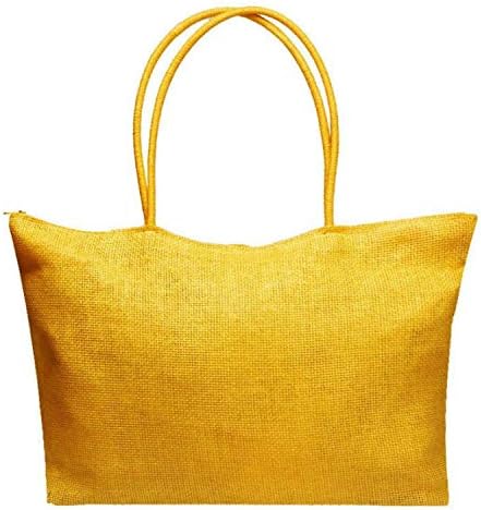 reduction Simple Candy Color Large Straw Beach Bags Women Casual Shoulder handbags sac a main de marque Lucky