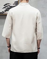 Men's Japanese Kimono Cardigan Loose Cotton Linen