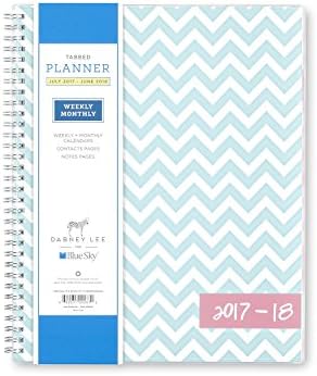 Dabney Lee for Blue Sky(TM) Academic Weekly/Monthly Planner, 8 1/2in. x 11in, Ollie, July 2017 to June 2018