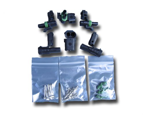 3 Position Weather Pack 3pack  16 to 14 Gauge Delphi Weatherpack by DIYAutoTune