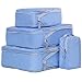 Travel Packing Cubes 6 Set, Luggage Packing Organizers for Week Trip, Packing Bags Large/Medium/Small + Shoe Bag