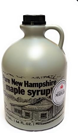 Granite State Maples 64Fl Oz.(1/2 Gallon) Pure New Hampshire Maple Syrup, Grade A