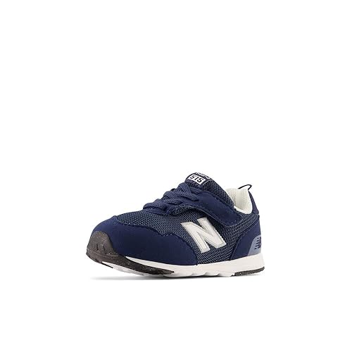 New Balance Baby Boys 515 V1 New-b Hook and Loop Sneaker, Nb Navy/White, 3 Wide Infant US