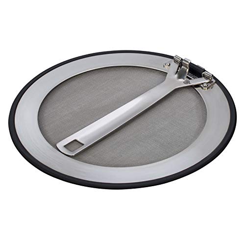 Le Creuset Universal Stainless-Steel Splatter Guard - //coolthings.us