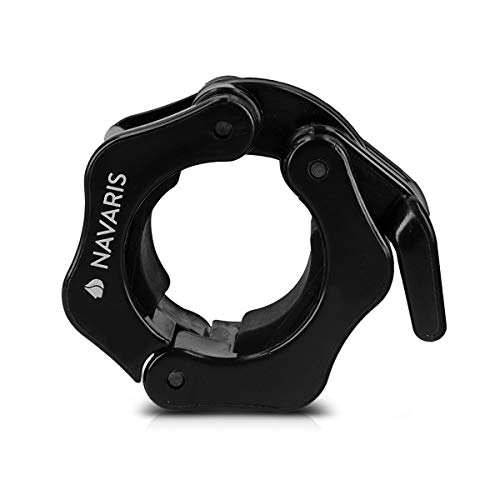 Navaris-2X-Hantelverschluss-im-Set-versch-Gren-Hantel-Schnellverschluss-1-Paar-Verschluss-Klemmen-in-Schwarz-fr-Hantelstange-Langhantel