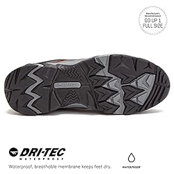 HI-TEC Apex Lite Low WP Waterproof Hiking Shoes for