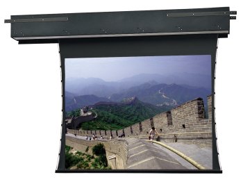 UPC 717068606975, Tensioned Executive Electrol Electric Projection Screen Viewing Area: 7&#39; H x 9&#39; W